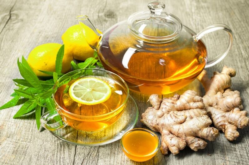 Lemon and ginger tea will help regulate a man's metabolism
